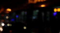 Tramway, Light Reflection, City, Lights Stock Footage