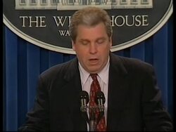 USA: WHITEWATER &amp; WHITE HOUSE INVESTIGATIONS OVER News Clip