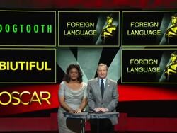 Mo'Nique and Tom Sherak announce the 83rd Academy Awards nominees at the 83rd Academy Awards Nominations Announcement at Beverly Hills CA. (Footage by WireImage Video/GettyImages) Stock Footage