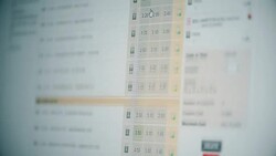 Stock Market Monitor Screen Stock Footage