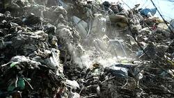 Garbage dump Stock Footage