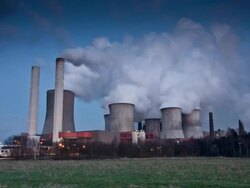 DOLLY: Global warming Stock Footage