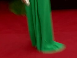 Taylor Schilling at the 71st Annual Golden Globe Awards - Arrivals at The Beverly Hilton Hotel on 2014-01-12 in Beverly Hills, California. Stock Footage