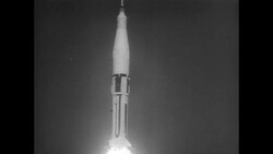Apollo Saturn 1B Launch Stock Footage