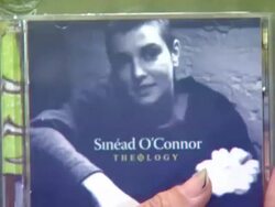 In-store Appearance by Sinead OÂ’Connor Signing Her New Religious-Themed 2-Disc Album 'Theology' Stock Footage