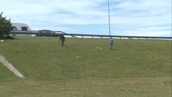 Police patrol roads where migrants try to board lorries bound for the UK News Clip