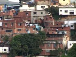Slums in Caracas Venezuela Stock Footage