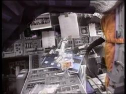 Space - Heat/Cooling Radiation Atlantis Test News Clip