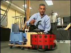 Robot teaches disabled babies how to move in the fast lane News Clip