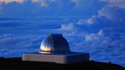 Mauna Kea Observatories Stock Footage