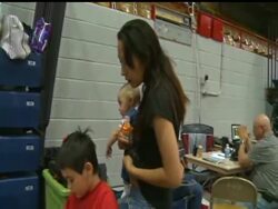 The Souris River's full weight is being felt in Minot, North Dakota, where an estimated 2,500 homes are filling with water. The Red Cross says a few hundred people showed up at the city's homeless shelters, but that number is expected to increase. Instructional Video