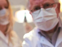 Operation Dental/Surgery Stock Footage