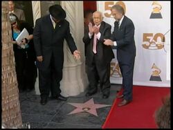 Grammy Awards honoured on Walk Of Fame News Clip