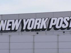 The New York Post Building Stock Footage