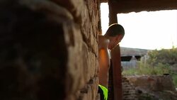 Man training Stock Footage