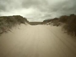 HD TIME LAPSE: Driving Quadbike Stock Footage