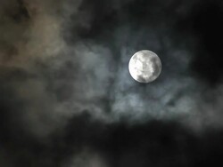 Full Moon Stock Footage