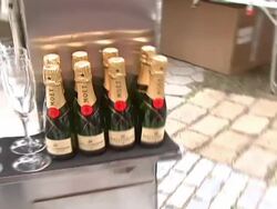 The Brooklyn Museum and Louis Vuitton Honor Japanese Artist Takashi Murakami Stock Footage