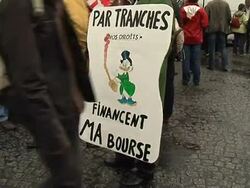 CLEAN: French strike action as government defends pension reform News Clip