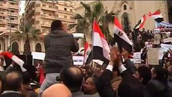 Anti-Mubarak demonstrations after noon prayers Instructional Video