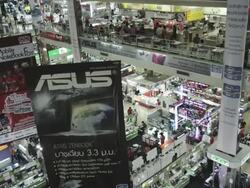 IT Shopping Mall Pantip Plaza Stock Footage