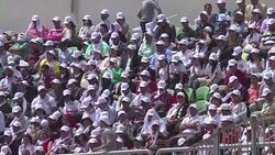 CLEAN : Pope leads a jubilant mass for thousands of Egyptian Catholics News Clip