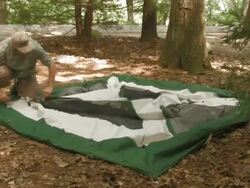 Tent tl Stock Footage