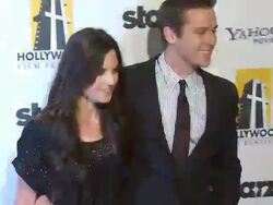 Armie Hammer at the 14th Annual Hollywood Awards Gala at Beverly Hills CA. (Footage by WireImage Video/GettyImages) Stock Footage