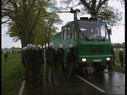 Germany - Protestors Clash With Police News Clip