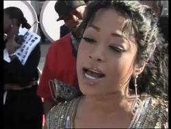 Red carpet scene at BET Hip Hop Awards. News Clip