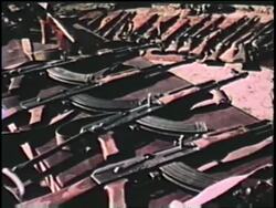 Banner of the April Revolution Stock Footage