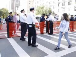 Broadway Bomb skateboarding Stock Footage
