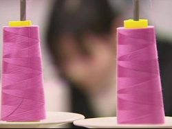 Workers in a textile factory in Zhejiang Province News Clip