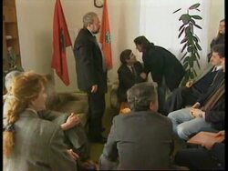 ALBANIA: EU OBSERVERS ARRIVE TO TRY AND RESOLVE CRISIS News Clip