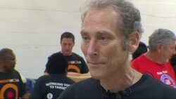 Volunteers for the World Olympian Association and members of the Sierra Leonean community prepared boxes of supplies to send two shipping containers worth of supplies to West Africa. (Oct. 23) News Clip