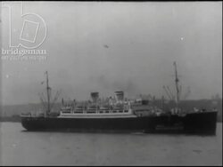 Developments in machinery and the Industrial Revolution. 1942. Stock Footage
