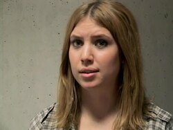 Lykke Li Interview (clip 8) Stock Footage