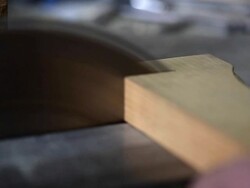 Wood cutting (HD) Stock Footage