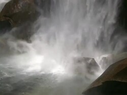HD: Waterfall splashing Stock Footage