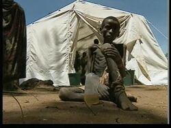 ZAIRE: DEATH TOLL FROM CHOLERA RISING AMONG RWANDAN REFUGEES News Clip