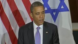 CLEAN: Netanyahu: Obama deserves 'badge of honor' on Israel News Clip