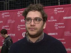 INTERVIEW - Matthew Shear at the 'Mistress America' Premiere - Sundance Film Festival 2015 Stock Footage
