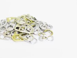 Pull tab of drink can recycle. Stock Footage