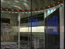 Market drops after record fall in trade balance, Wall Street decline News Clip