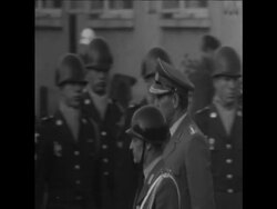 CAN 010 HIGH RANKING OFFICER INSPECTING US NATO (NORTH ATLANTIC TREATY ORGANISATION) TROOPS Instructional Video