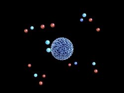 HD:Atom and Electrons Stock Footage
