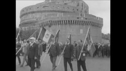 CAN573 WAR VETERANS DEMONSTRATE FOR HIGHER PENSIONS Instructional Video