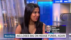 AIG Reports Third-Straight Loss on Hedge Fund Declines News Clip