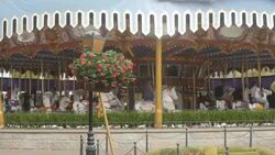 Disneyland Park at Anaheim, CA Stock Footage