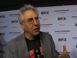 INTERVIEW - Albie Hecht on the Boston bombing tragedy, on gun control at  EPIX Premiere Of Amare Stoudemire IN THE MOMENT Stock Footage